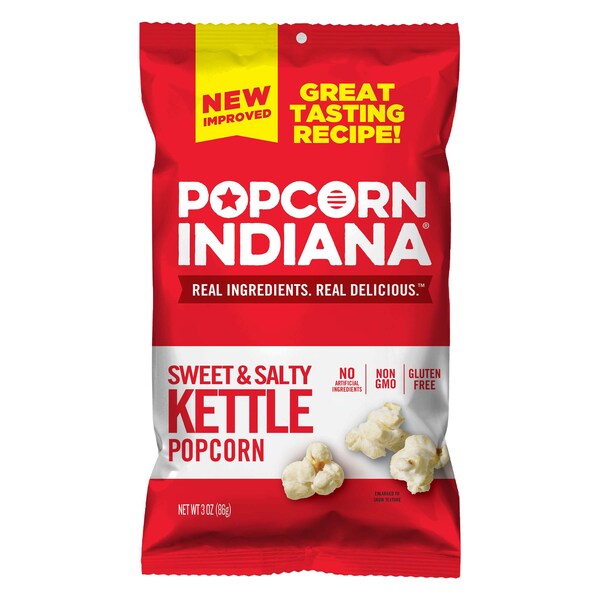 Popcorn Indiana Popcorn Indiana Kettle Corn 3 oz. Bag, PK6 8435710081